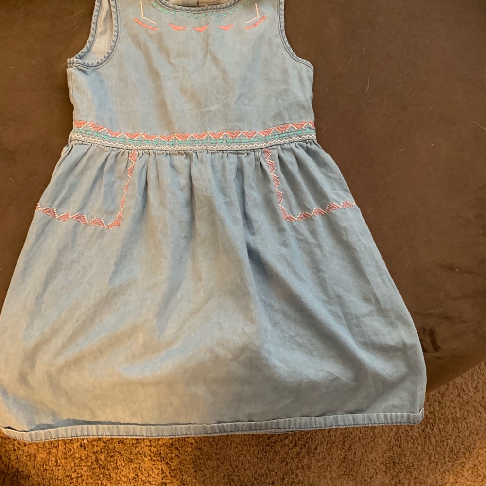 GYMBOREE DENIM DRESS GIRLS size 8